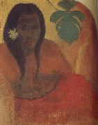 Paul Gauguin Tahitian woman oil on canvas